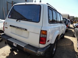 1996 TOYOTA LAND CRUISER WHITE 4.5L AT 4WD Z17771